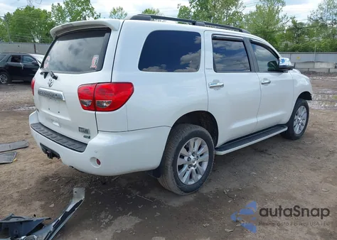 2016 Toyota Sequoia Platinum 5.7L V8 from USA, damaged, VIN 5TDDW5G14GS127076